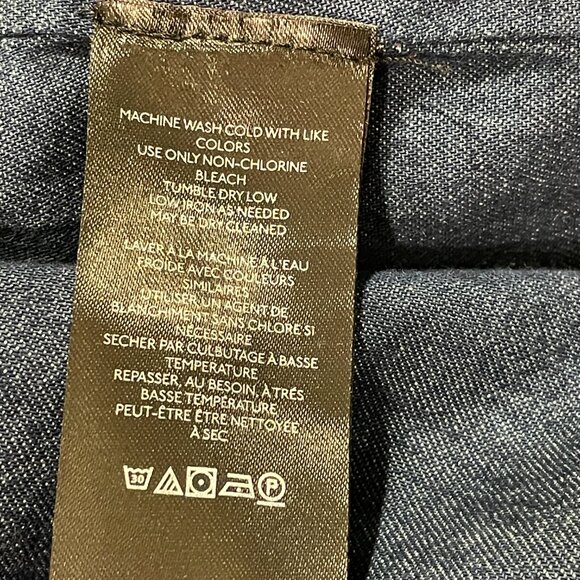 (NEW) FREE PEOPLE Double Breast Car Coat Long Sleeve Denim, Wash Indigo - L - Picture 11 of 13